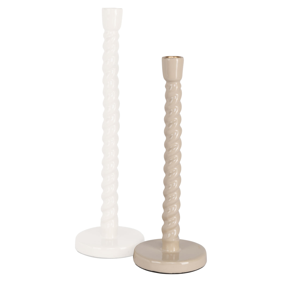 Richmond Interiors Kerzenhalter Nena tapioca small Richmond Interiors