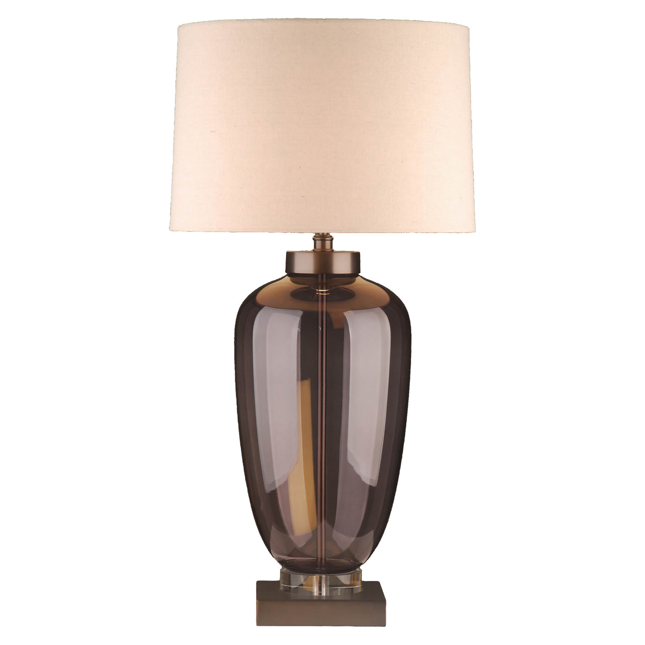 Richmond Interiors Tischlampe Monsoe smoke Tischlampe Richmond Interiors