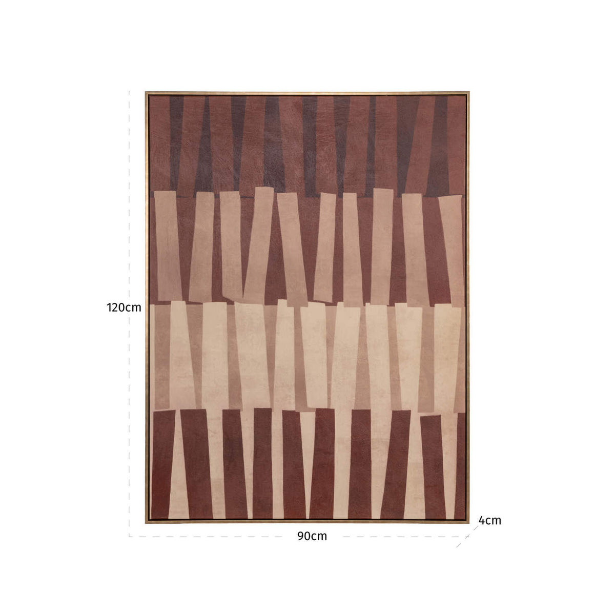 Richmond Interiors Wandkunst Voga brown Richmond Interiors
