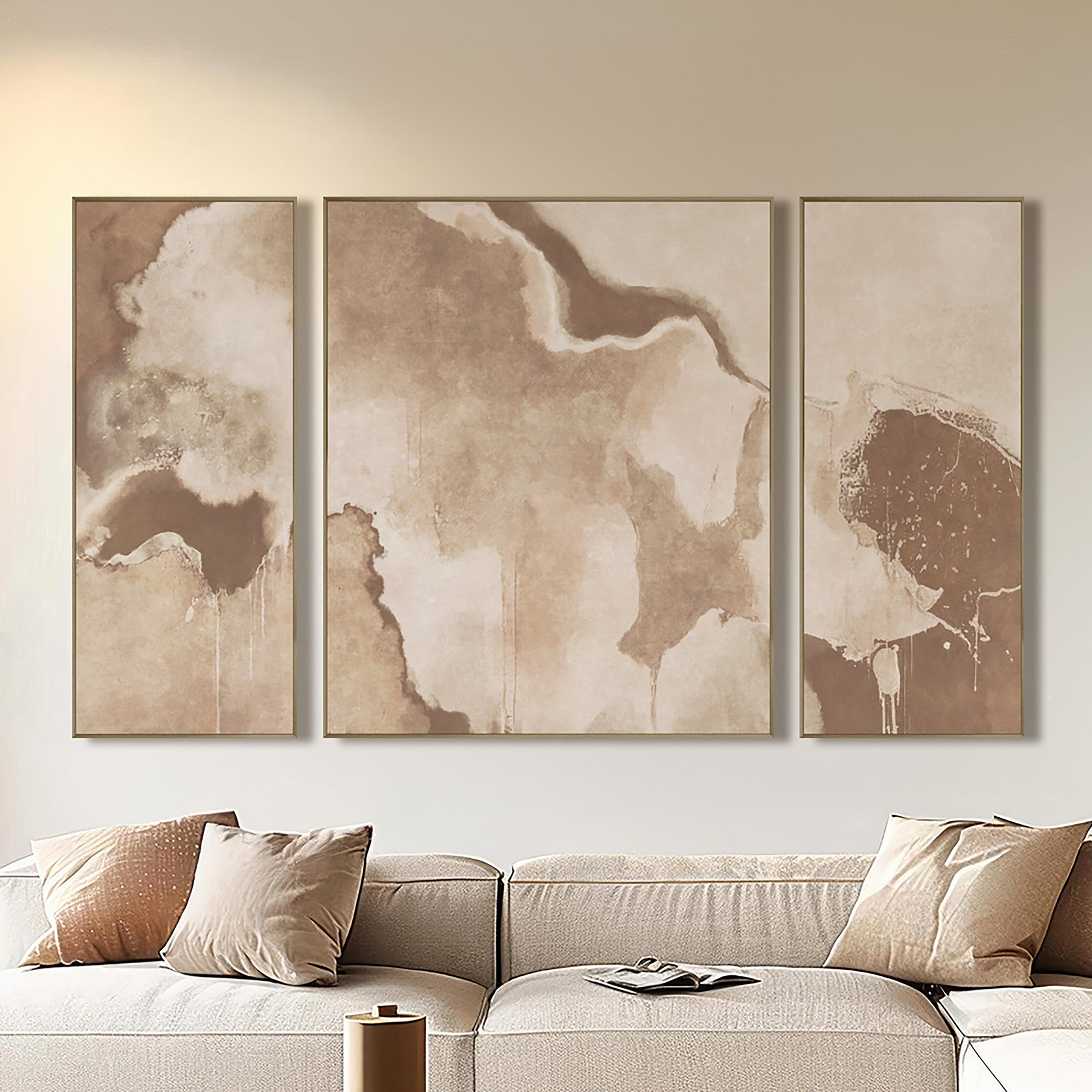 Richmond Interiors Wandkunst Liberty brown Wandkunst Richmond Interiors