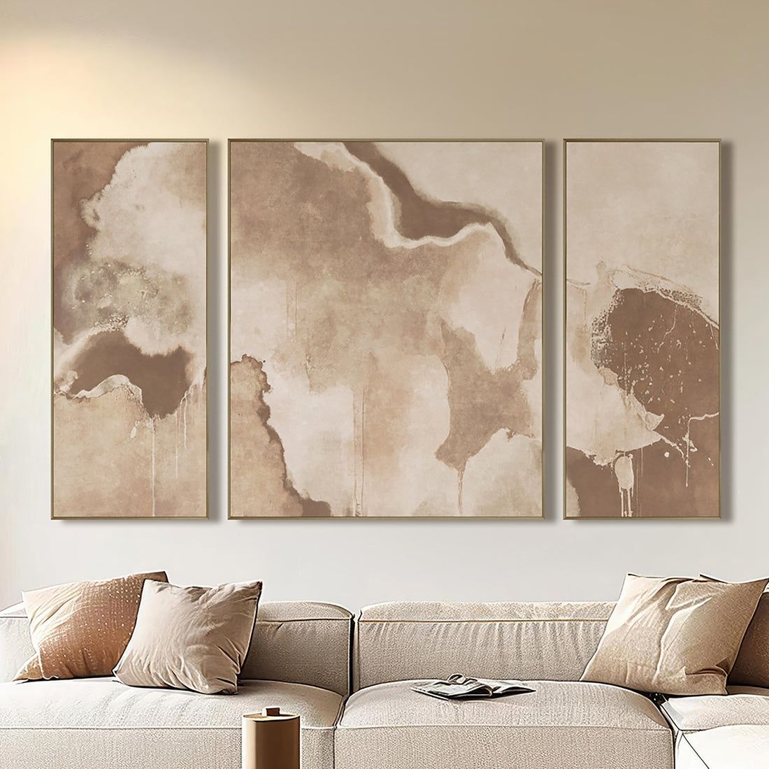 Richmond Interiors Wandkunst Liberty brown Wandkunst Richmond Interiors