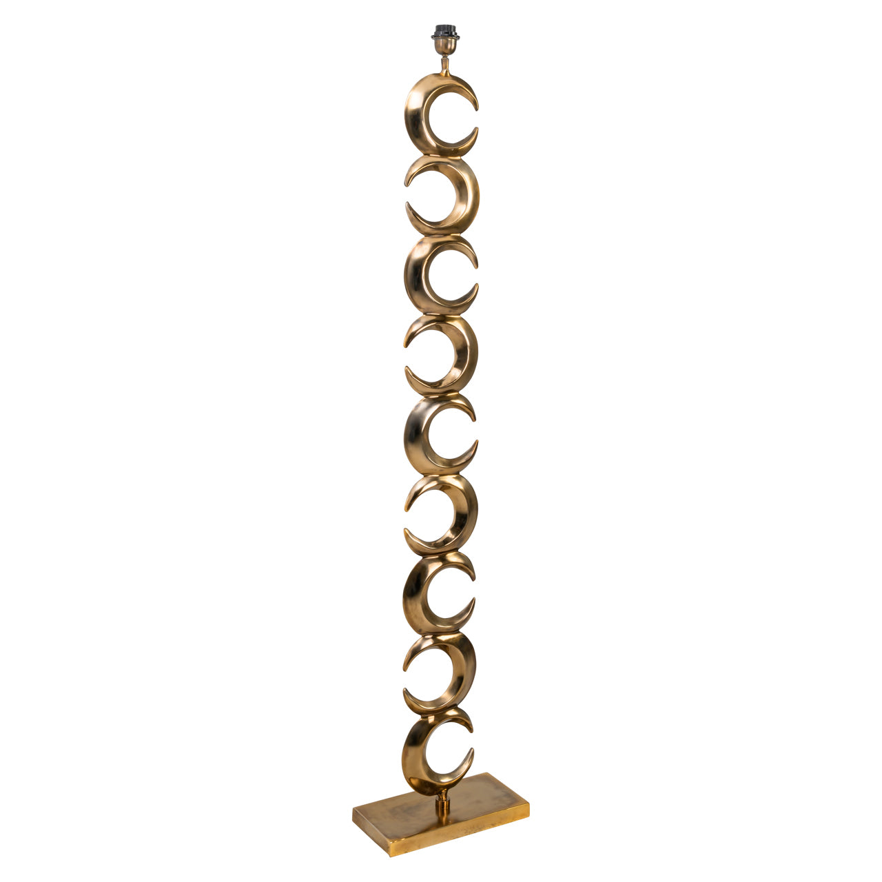 Richmond Interiors Stehlampe Amina brass antique Richmond Interiors