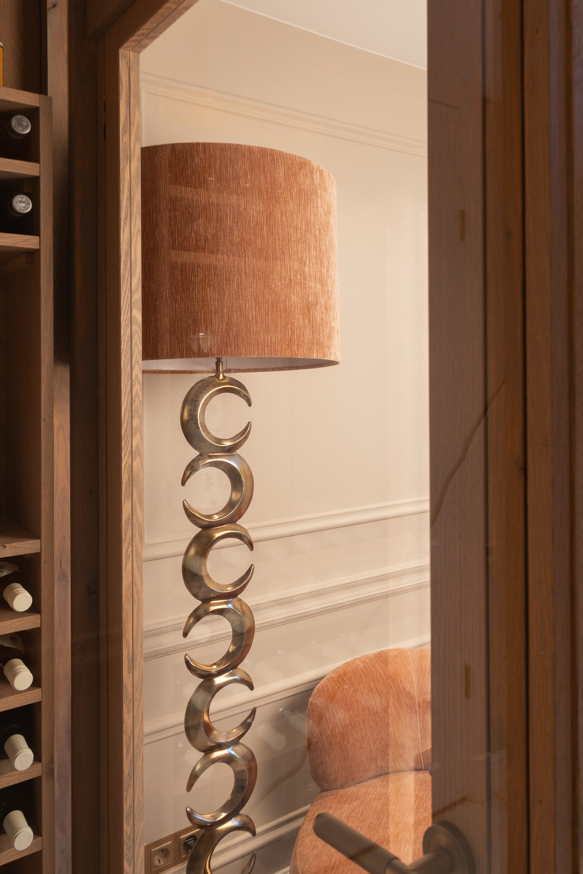 Richmond Interiors Lampenschirm Ziba Be straight mocha mousse 50Ø Richmond Interiors