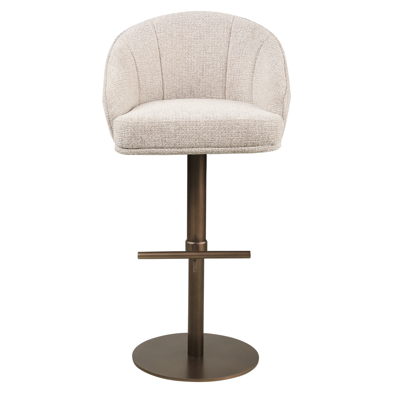 Richmond Interiors Barhocker Beverly natural fancy swivel