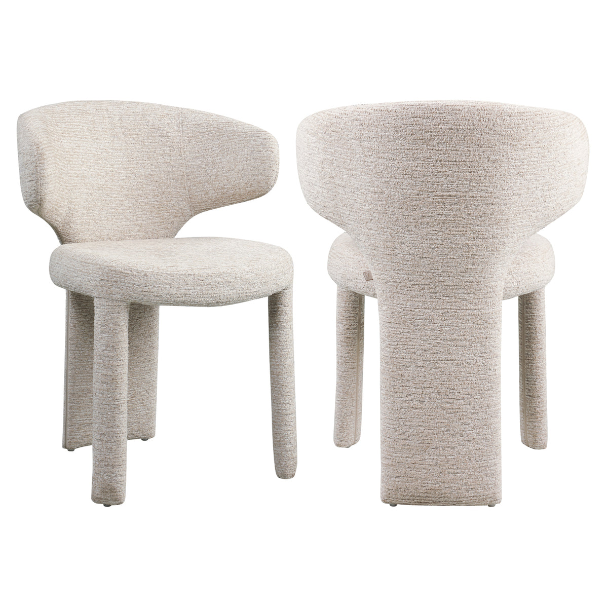 Richmond Interiors Esszimmerstuhl Viola natural linear