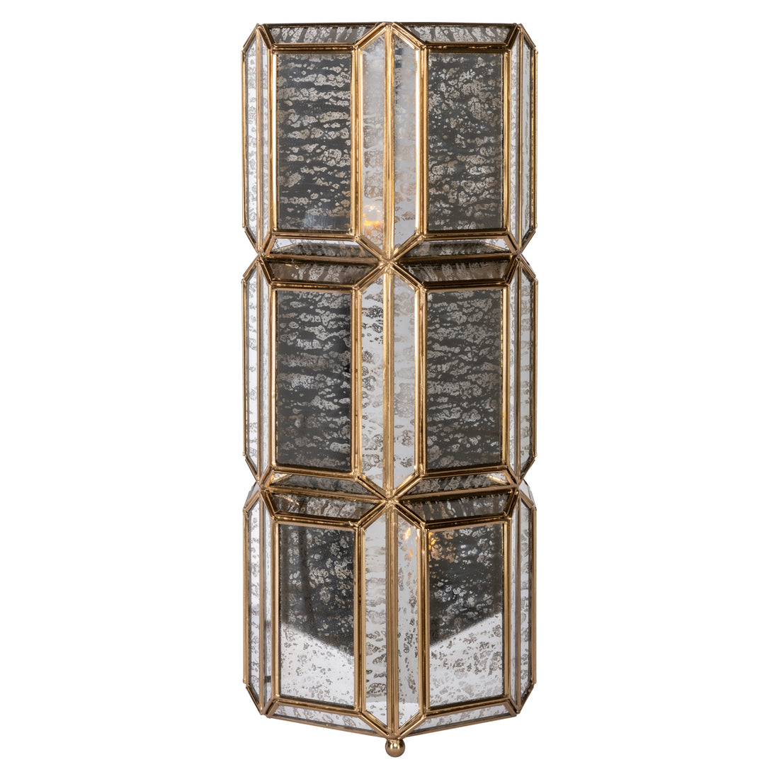 Richmond Interiors Tischlampe Yael brass antique Tischlampe Richmond Interiors