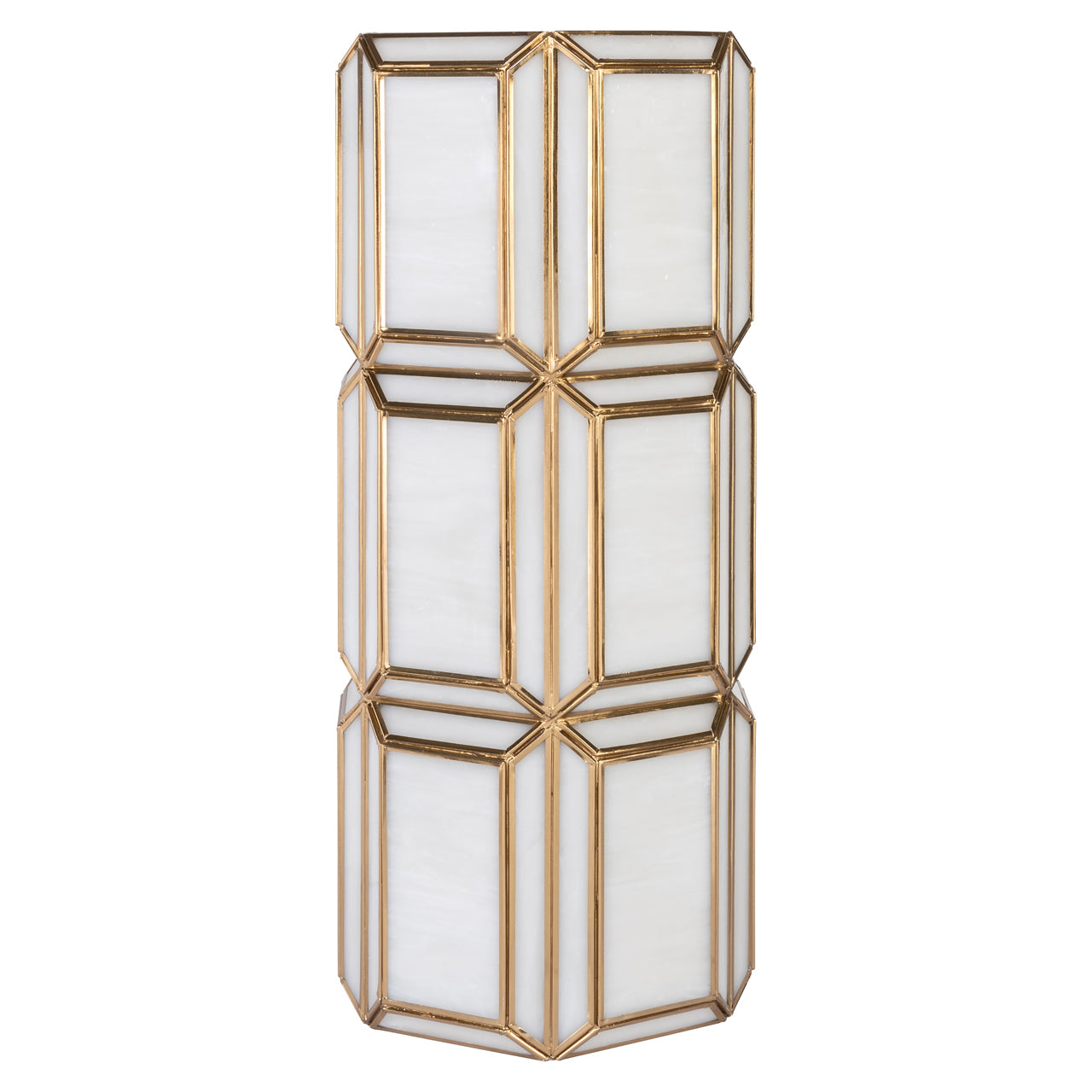 Richmond Interiors Windlicht Emilia brass antique large Windlicht Richmond Interiors