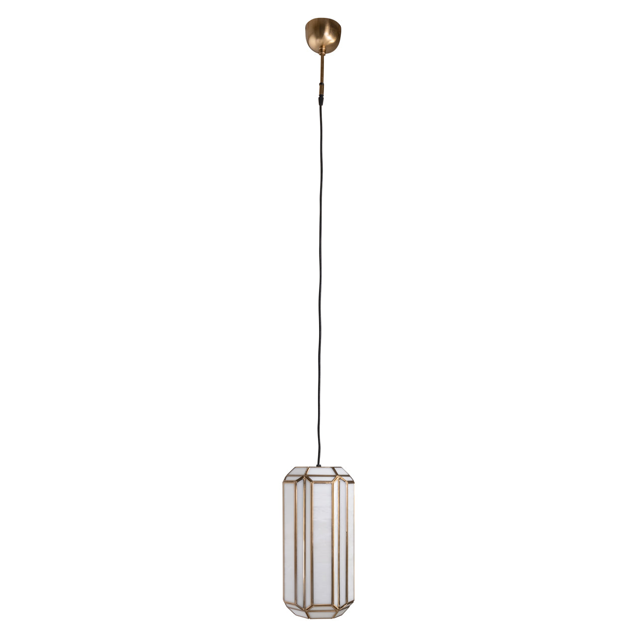 Richmond Interiors Pendelleuchte Elona brass antique Pendelleuchte Richmond Interiors