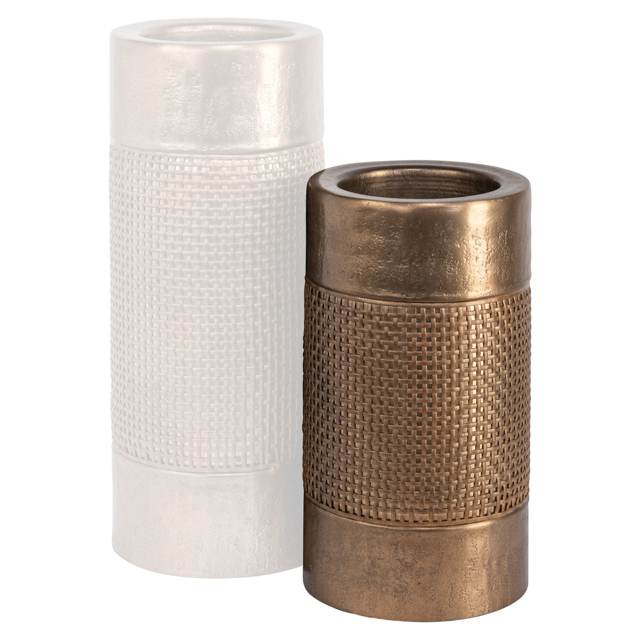 Richmond Interiors Kerzenhalter Aya brushed gold small Kerzenhalter Richmond Interiors
