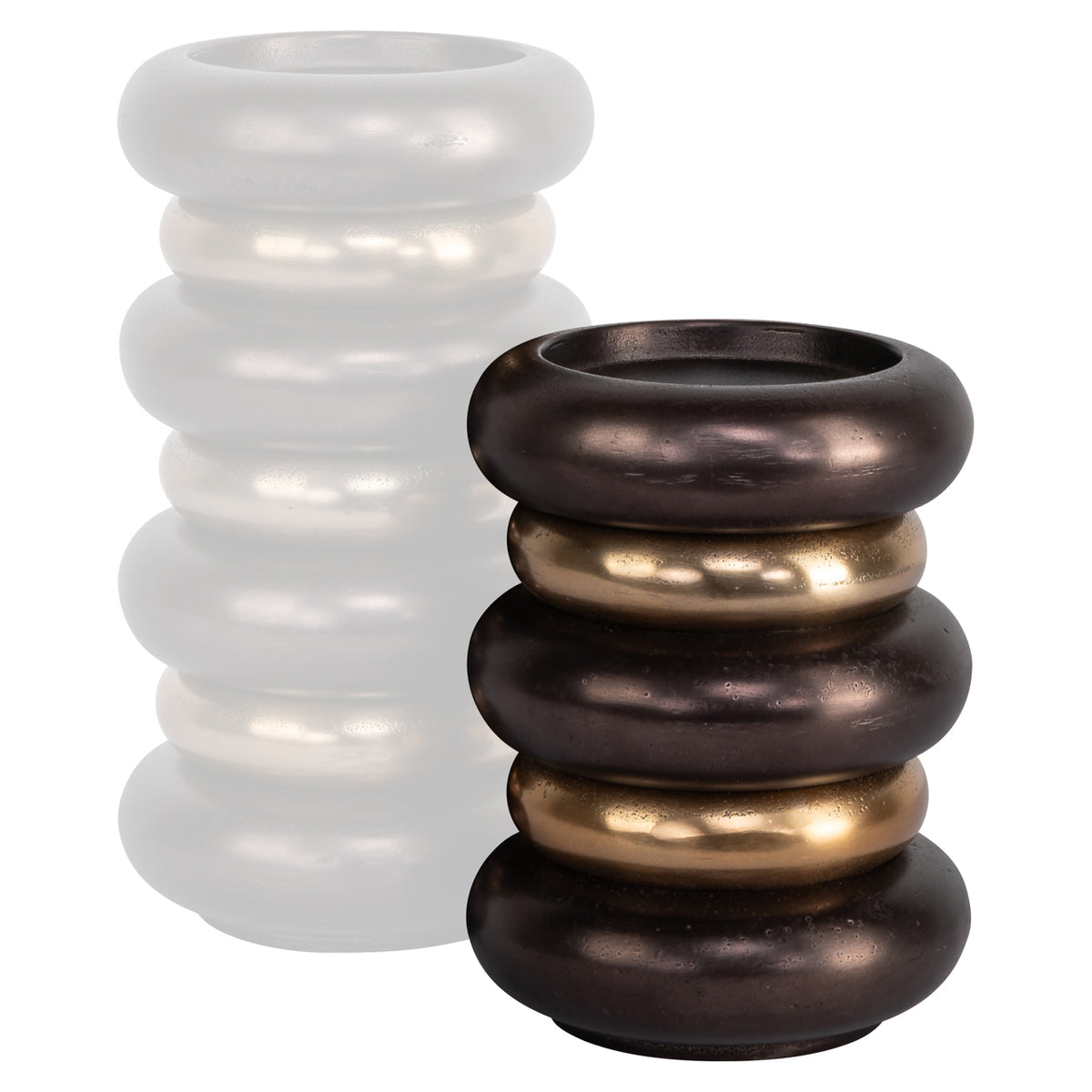 Richmond Interiors Kerzenhalter Eve bronze small Richmond Interiors