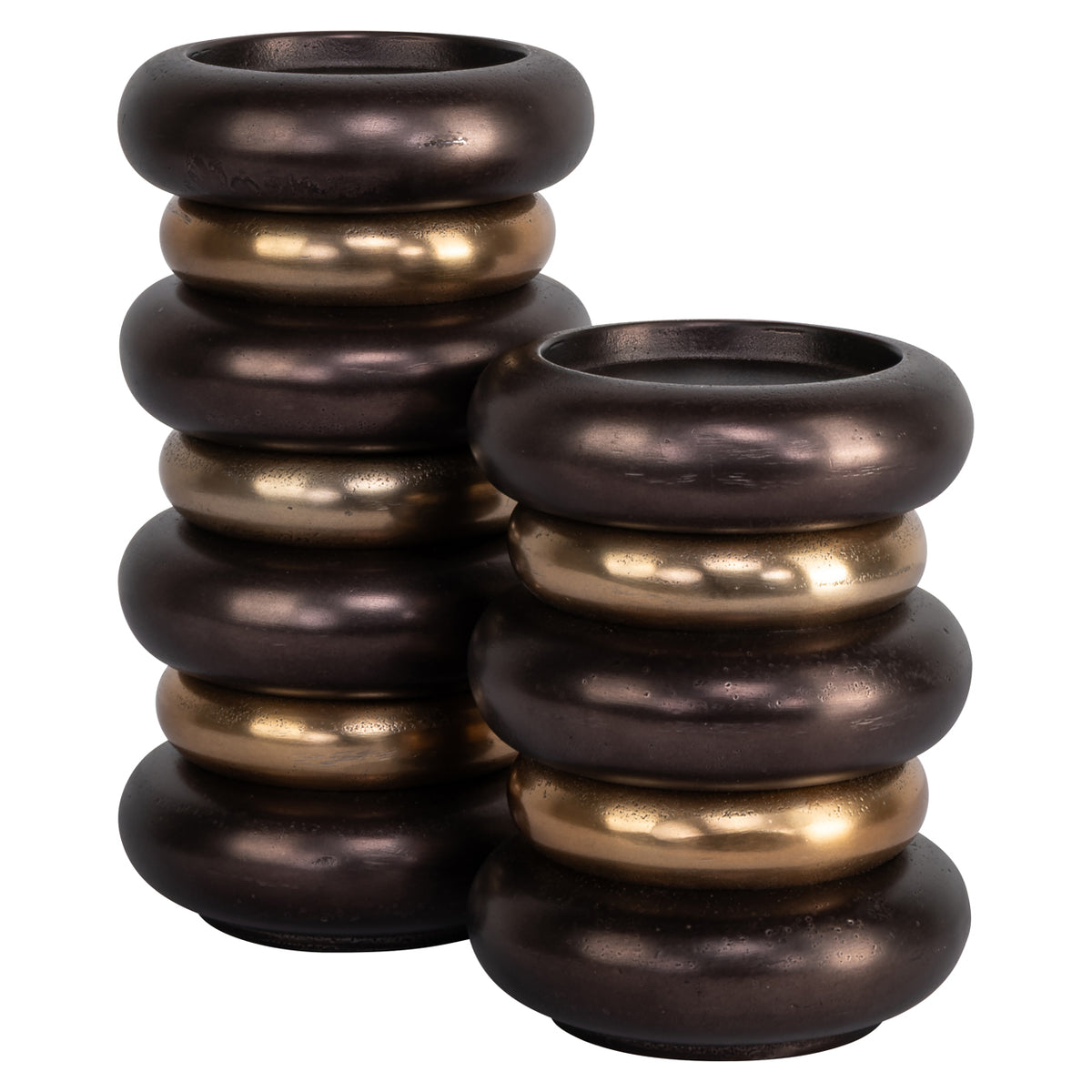 Richmond Interiors Kerzenhalter Eve bronze large