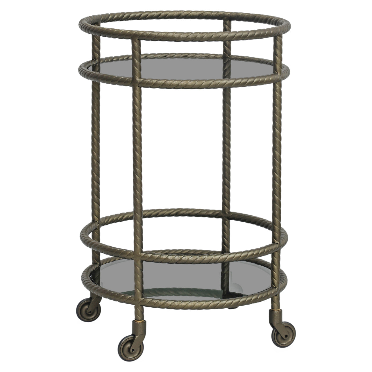 Richmond Interiors Servierwagen Macallan brass antique