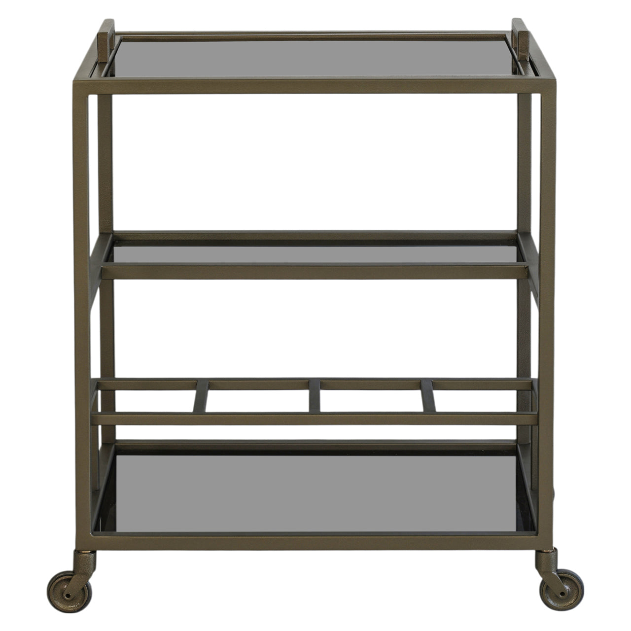 Richmond Interiors Servierwagen Ruinart brass antique