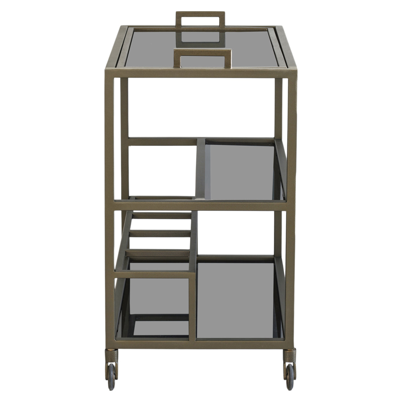 Richmond Interiors Servierwagen Ruinart brass antique Servierwagen Richmond Interiors