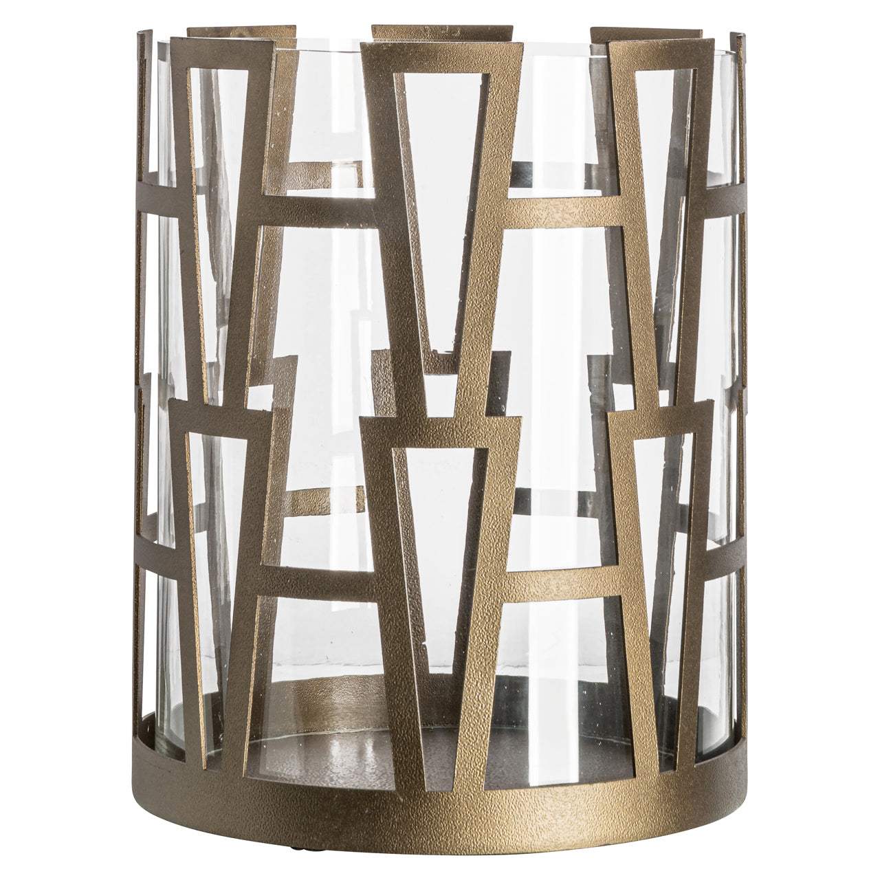Richmond Interiors Windlicht Shandy brass antique small Windlicht Richmond Interiors