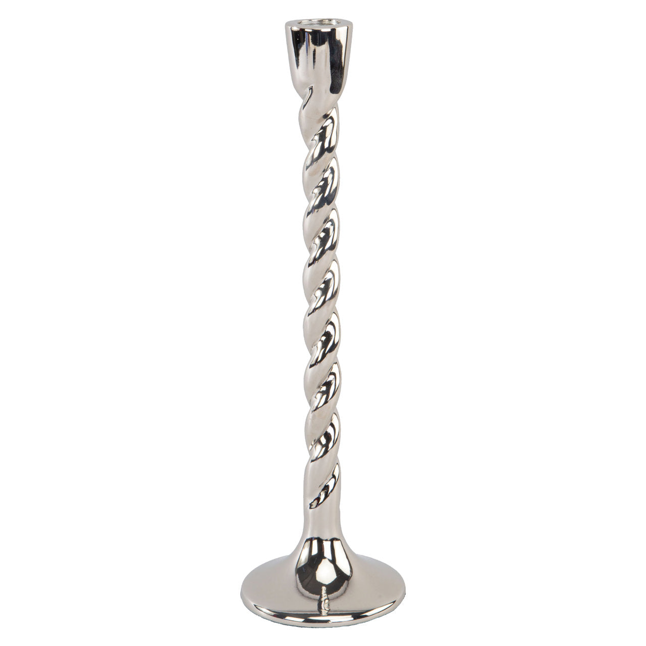 Richmond Interiors Kerzenhalter Crillon silver large Kerzenhalter Richmond Interiors