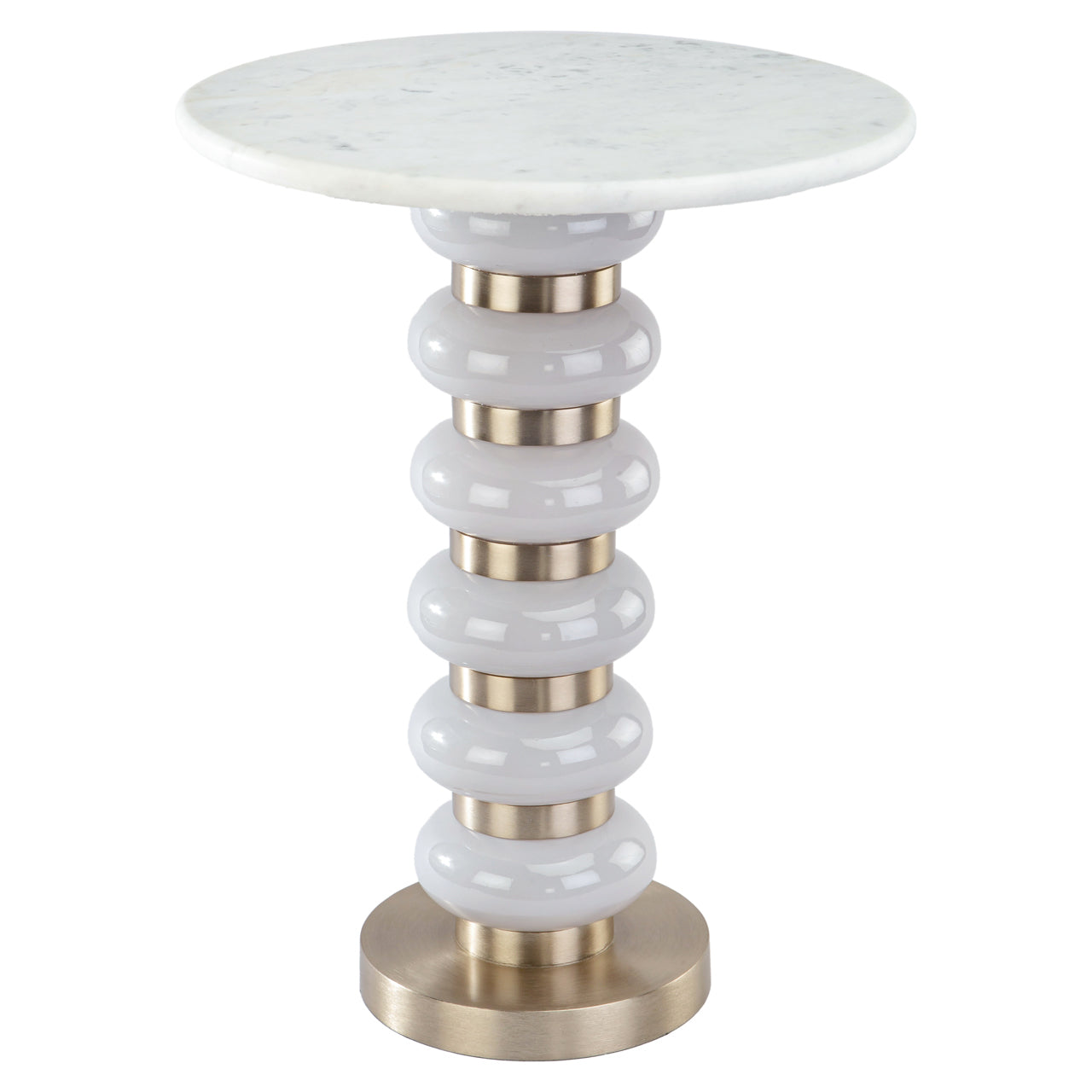 Richmond Interiors Beistelltisch Villeray white Beistelltisch Richmond Interiors