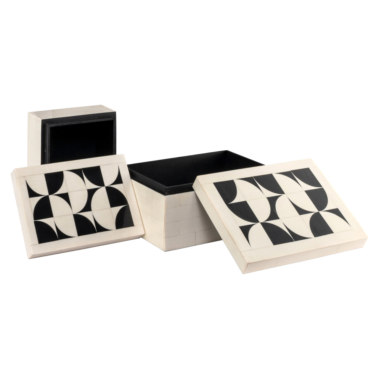 Richmond Interiors Aufbewahrungsbox Flake white (Set of 2) Aufbewahrungsbox Richmond Interiors