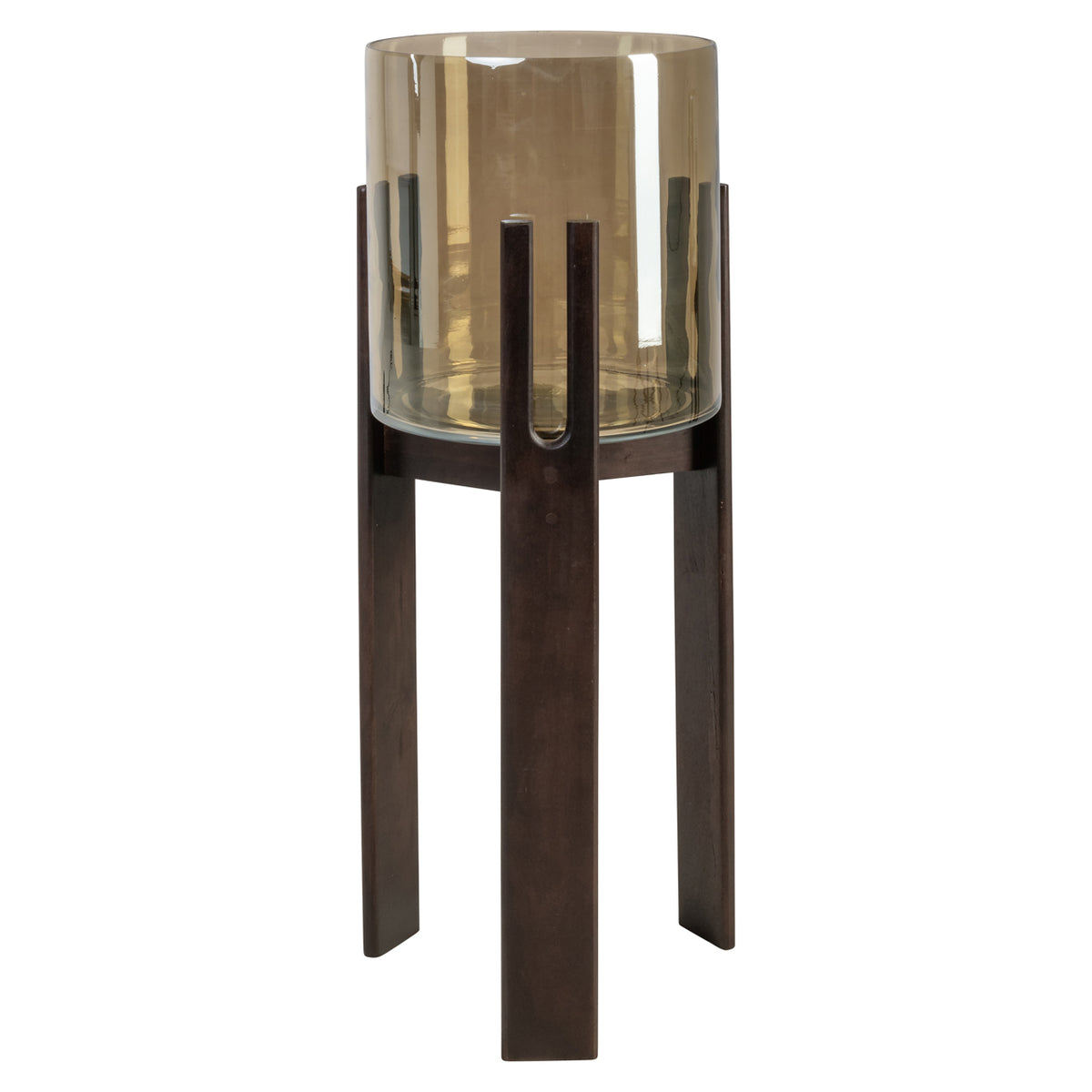 Richmond Interiors Windlicht Reese walnut large Richmond Interiors