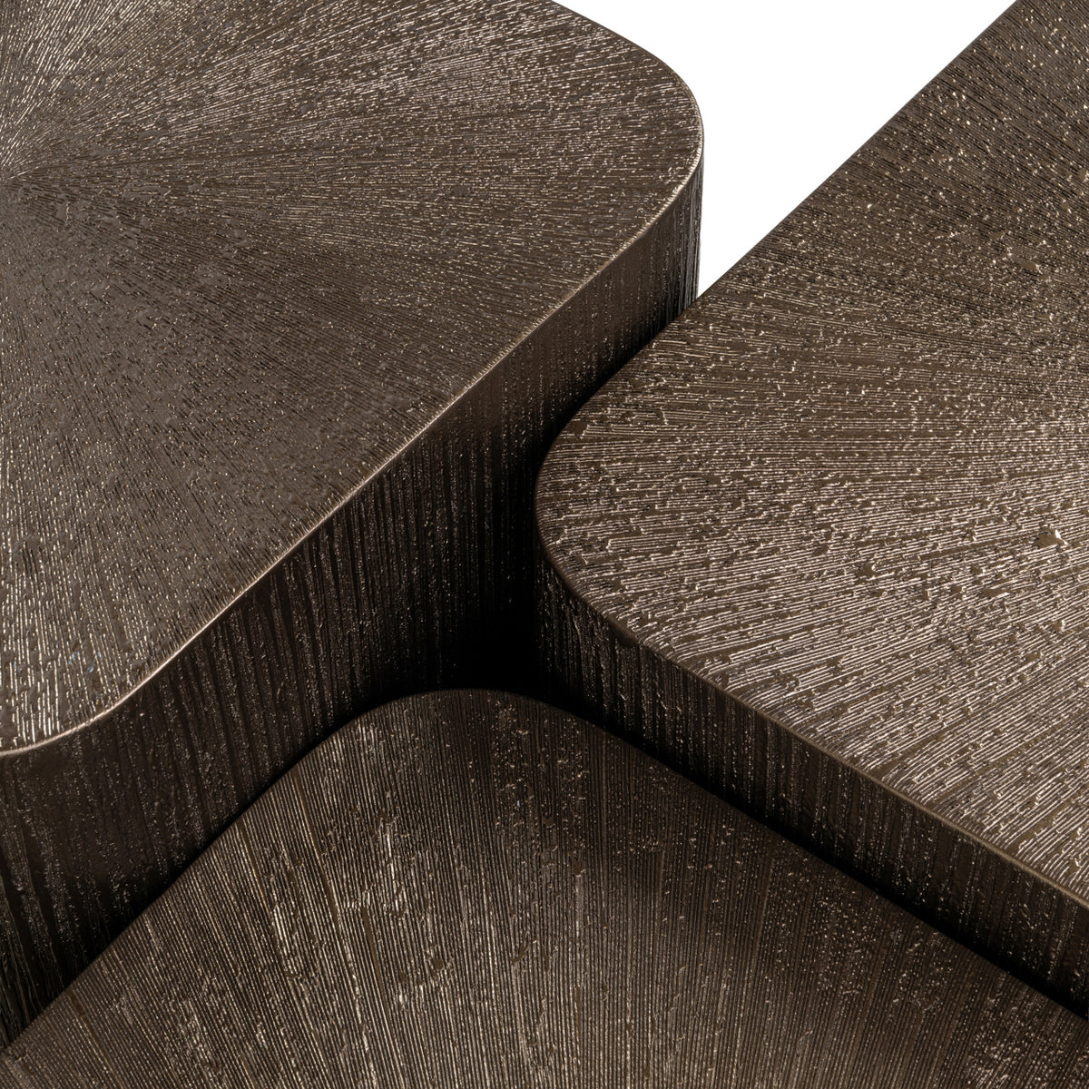 Richmond Interiors Couchtisch Cubes Brunzae (Set of 3) Richmond Interiors