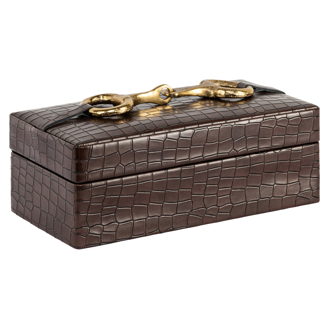 Richmond Interiors Aufbewahrungsbox Rex dark brown small Aufbewahrungsbox Richmond Interiors