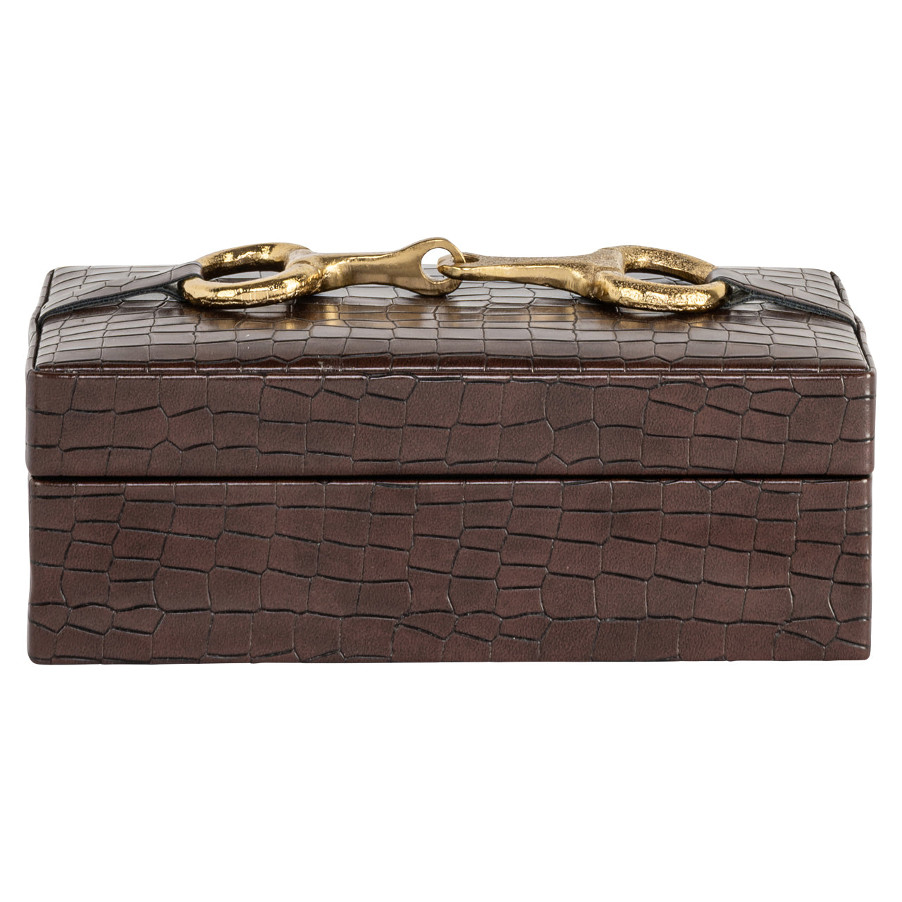 Richmond Interiors Aufbewahrungsbox Rex dark brown small Aufbewahrungsbox Richmond Interiors