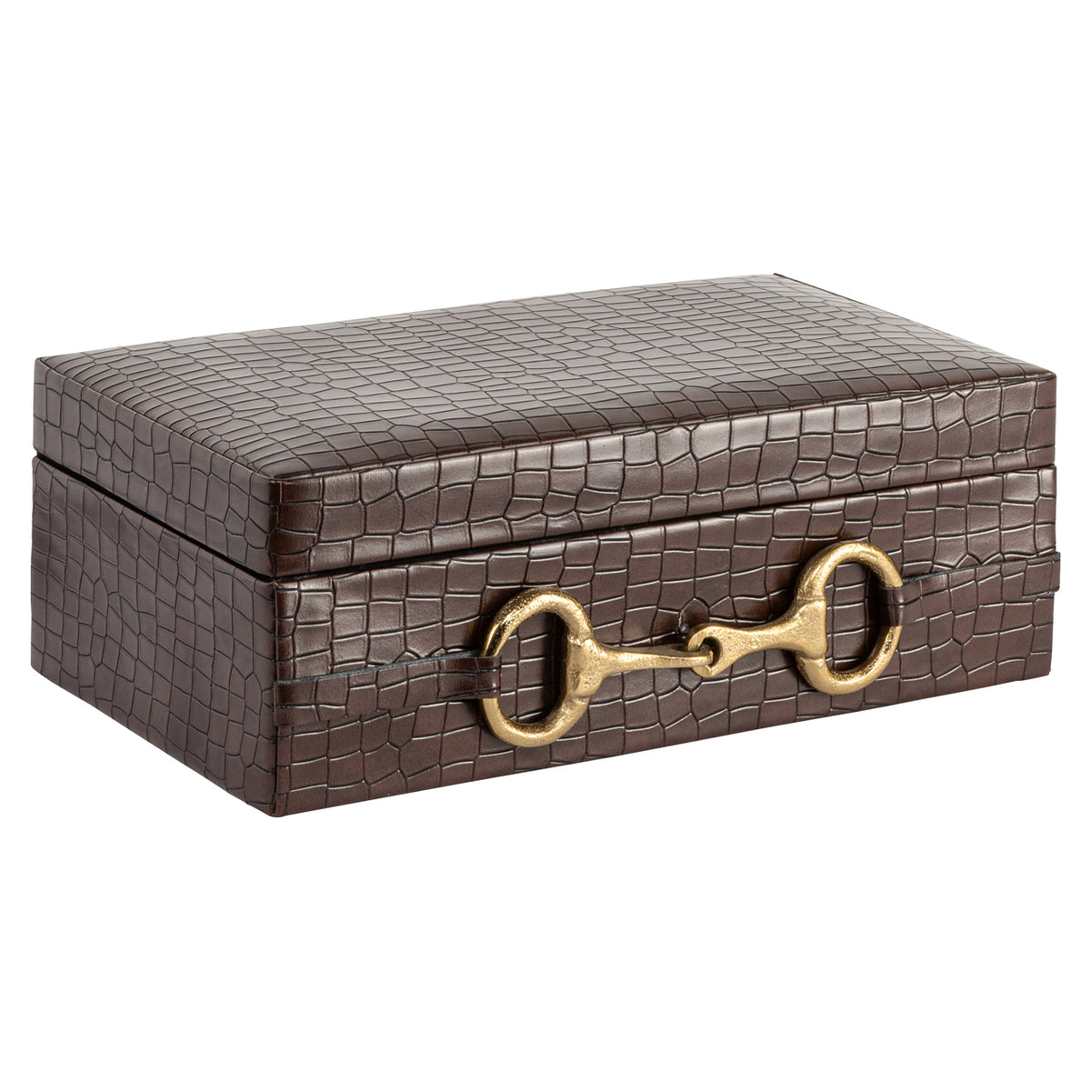 Richmond Interiors Aufbewahrungsbox Rex dark brown large Richmond Interiors