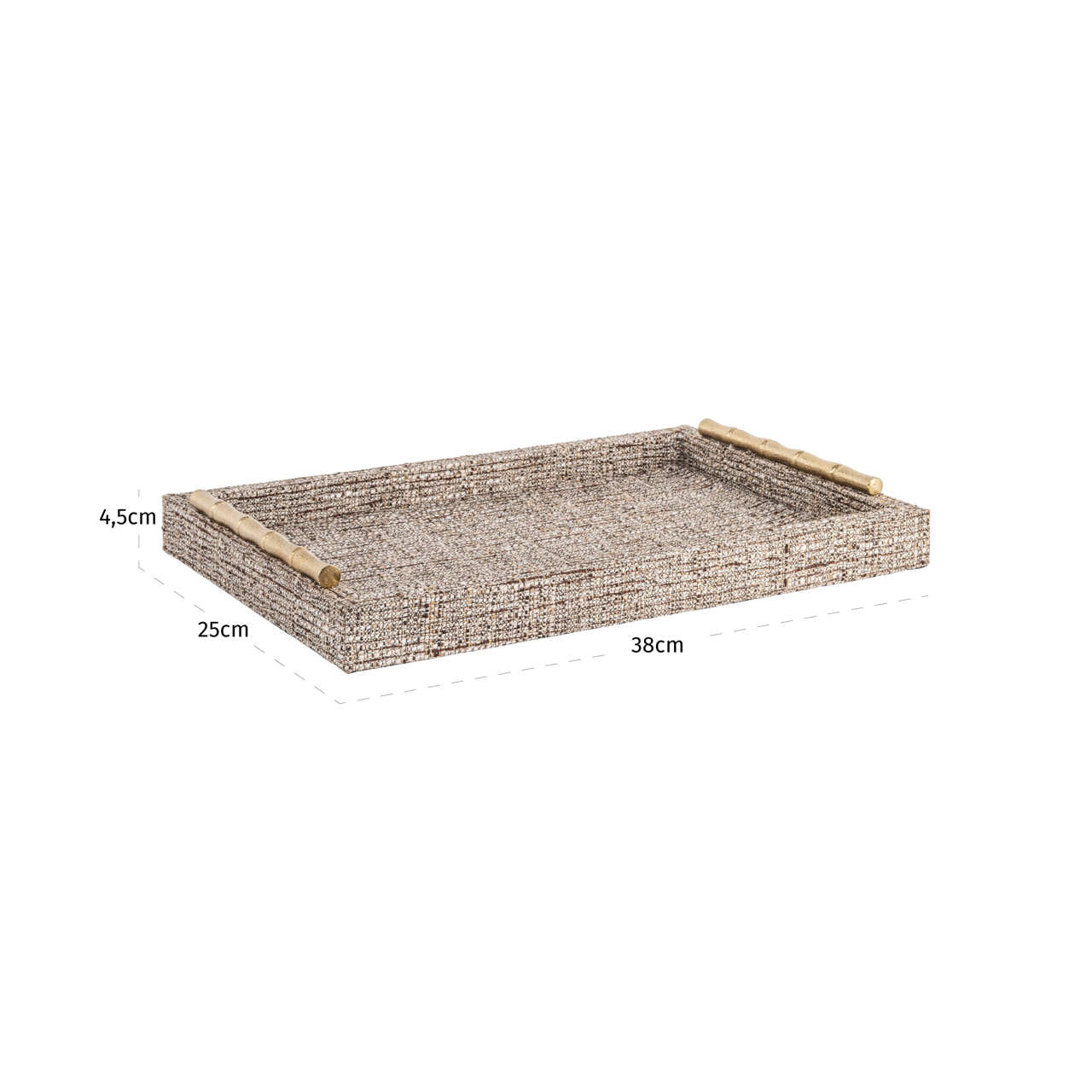 Richmond Interiors Tablett Chantel beige
