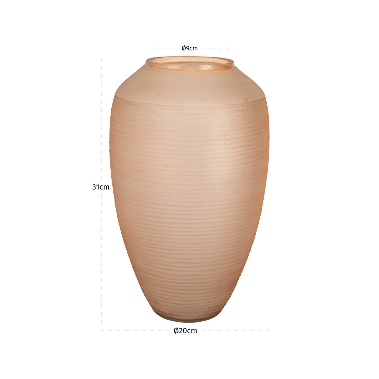 Richmond Interiors Vase Vea pink Vase Richmond Interiors