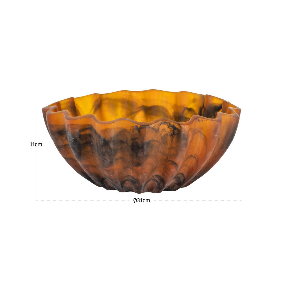 Richmond Interiors Schale Meadow tortoise large Richmond Interiors