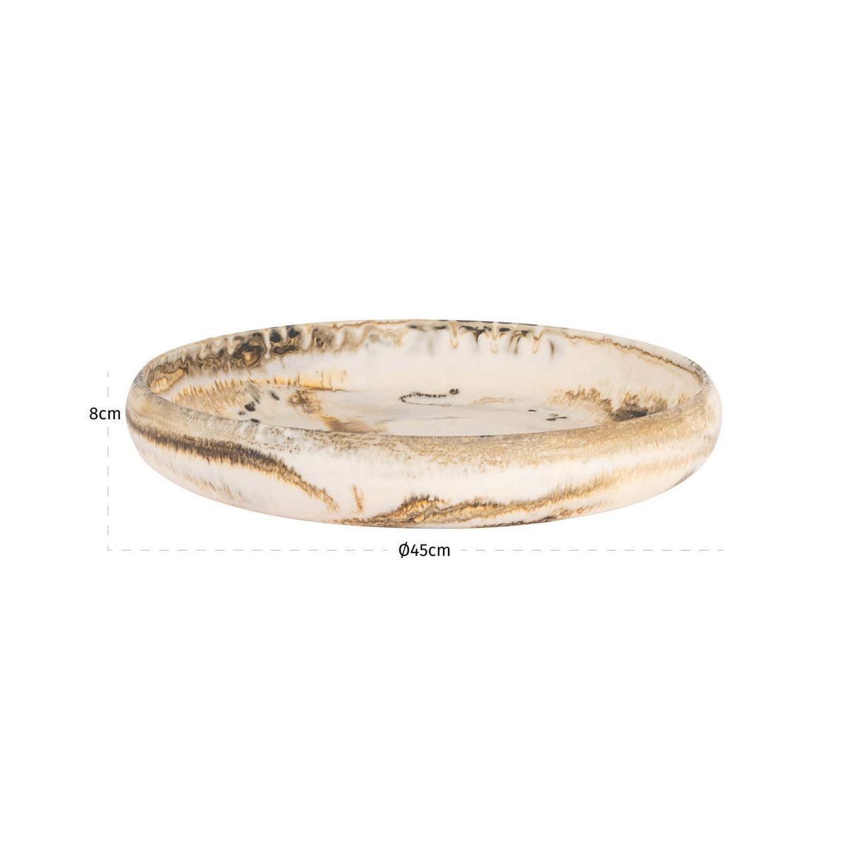 Richmond Interiors Schale Daisy beige Richmond Interiors