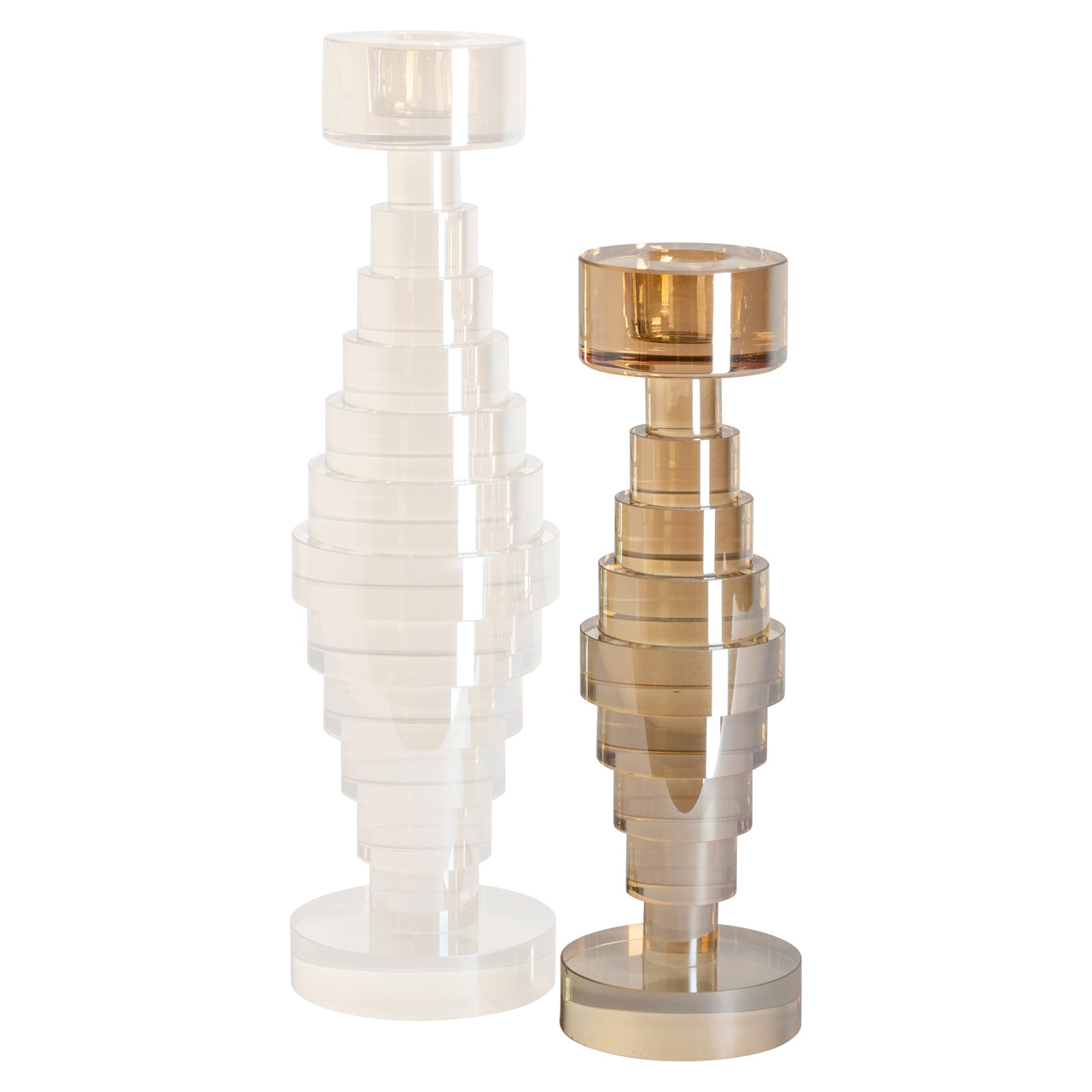 Richmond Interiors Kerzenhalter Bryn Champagne small Kerzenhalter Richmond Interiors