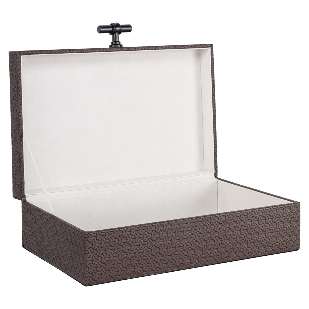 Richmond Interiors Aufbewahrungsbox Billie dark brown large Richmond Interiors