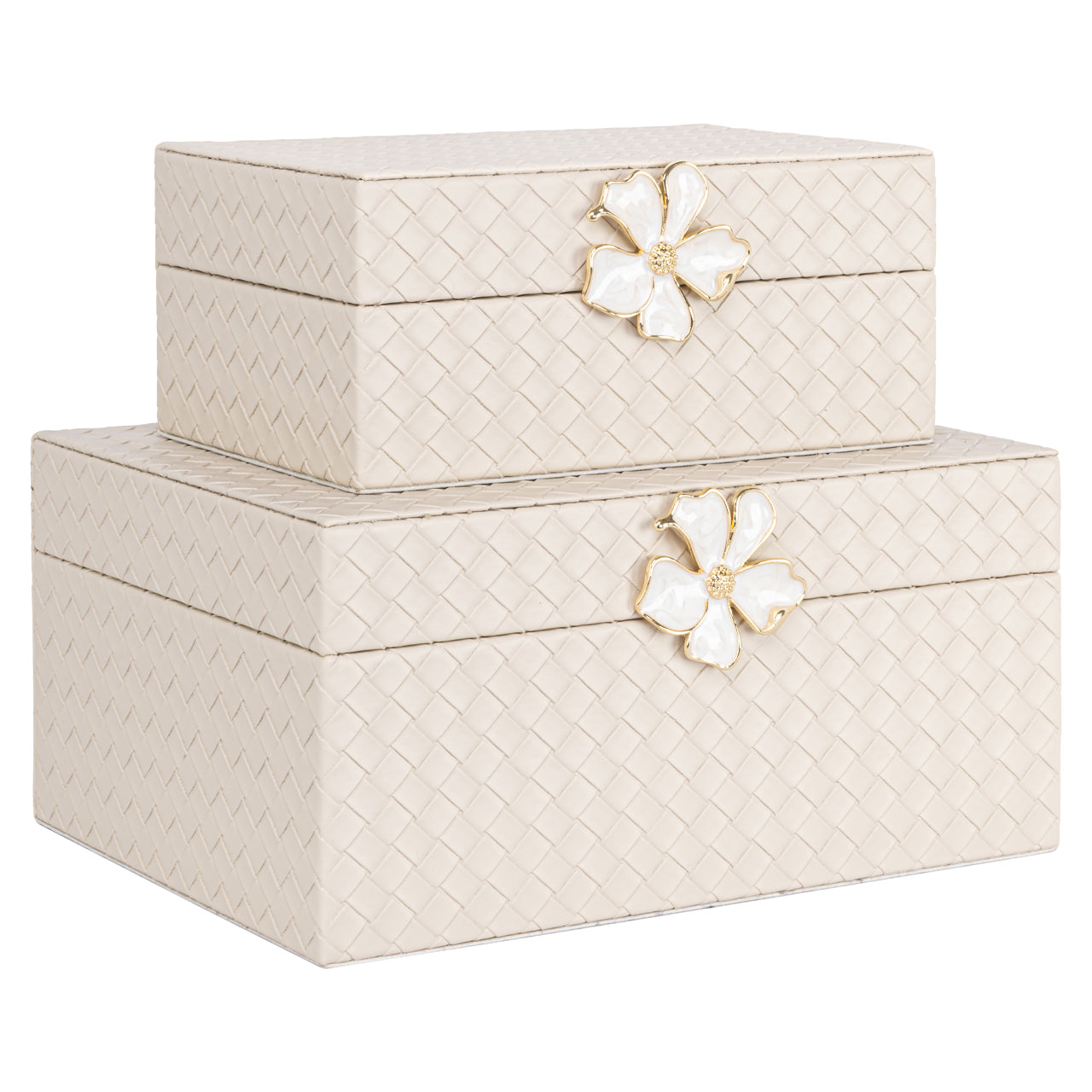 Richmond Interiors Aufbewahrungsbox Lillie ivory small Aufbewahrungsbox Richmond Interiors