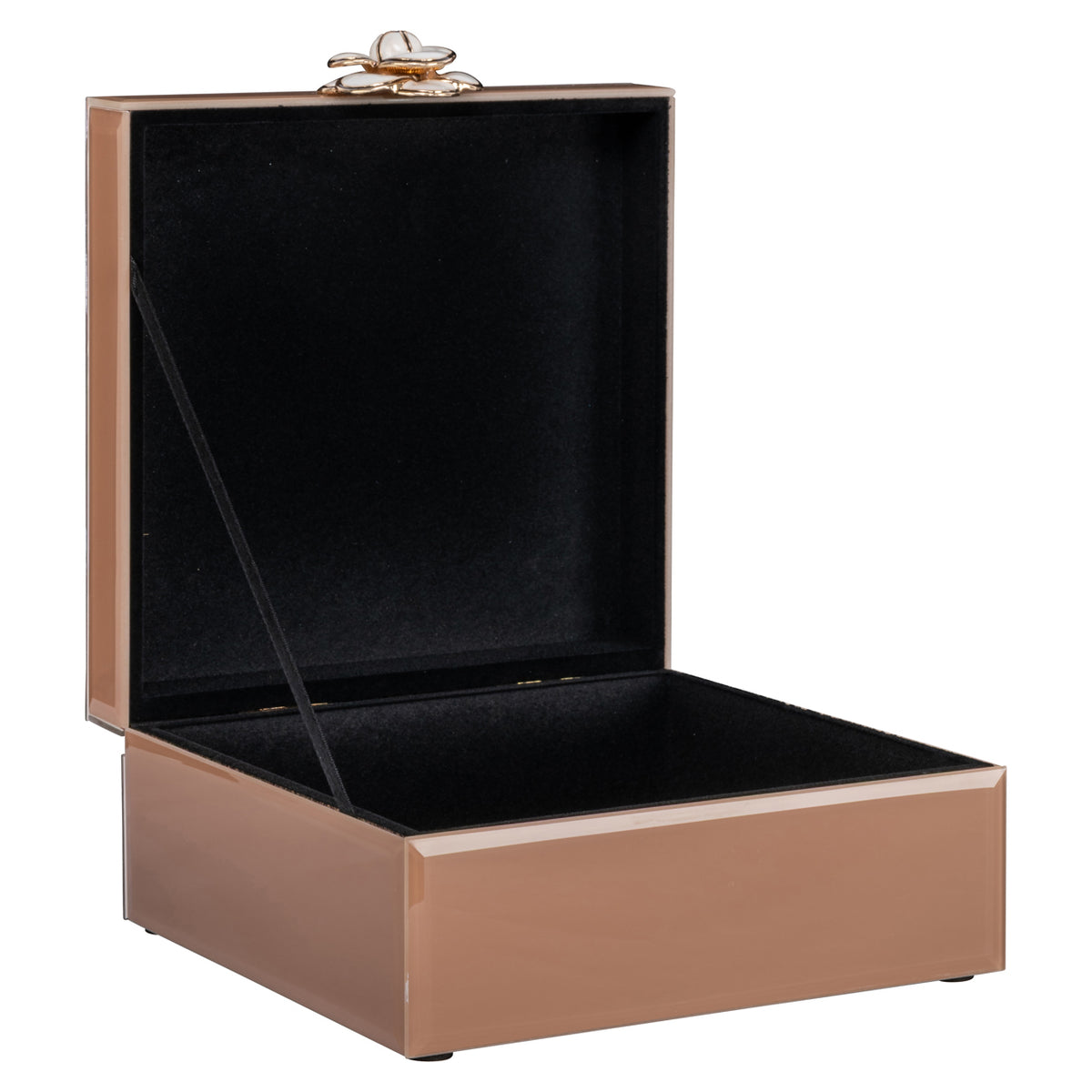 Richmond Interiors Aufbewahrungsbox Floral brown small Richmond Interiors
