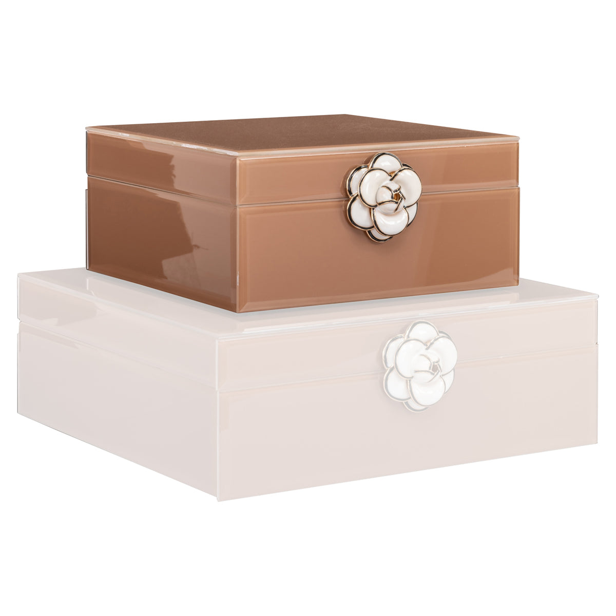 Richmond Interiors Aufbewahrungsbox Floral brown small Richmond Interiors