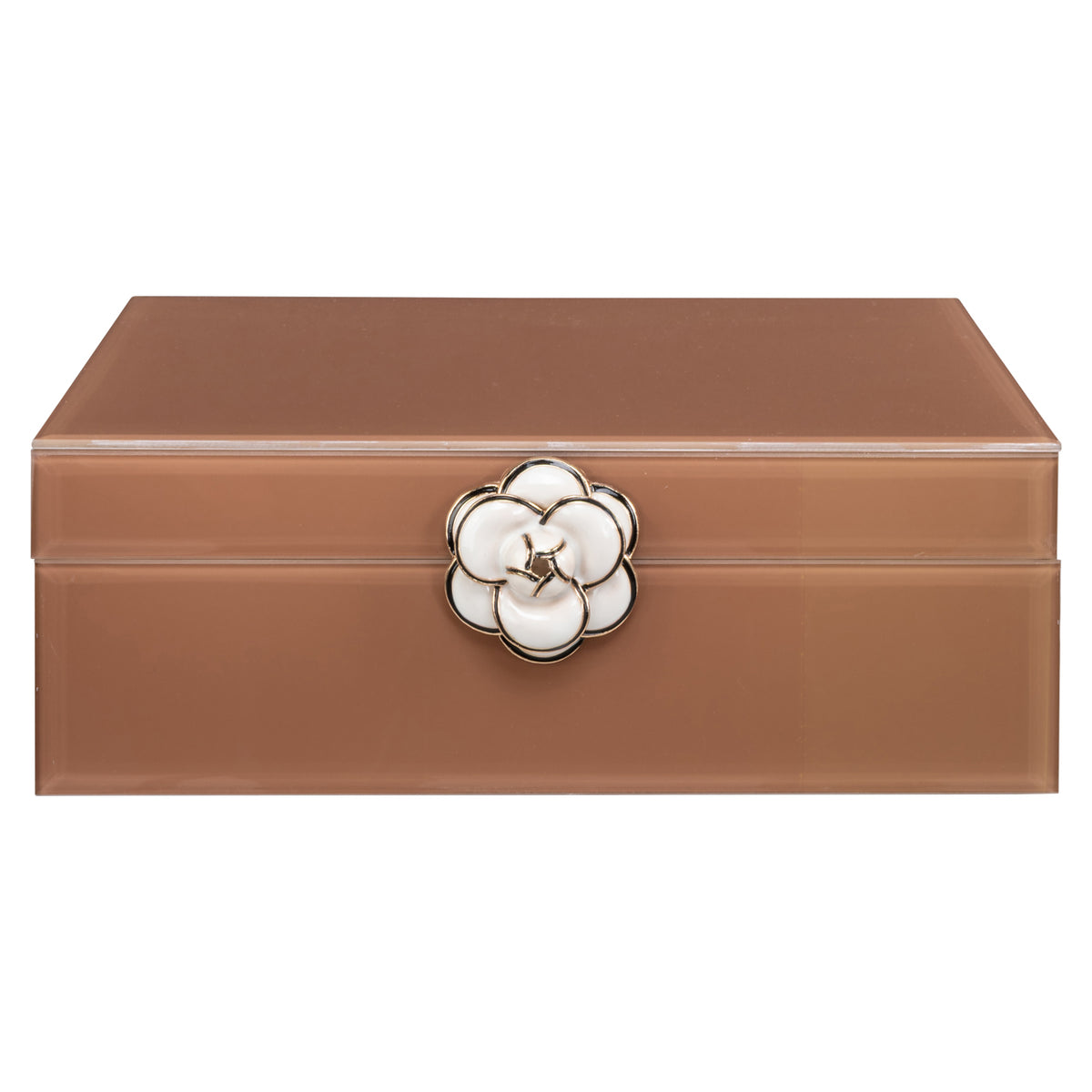 Richmond Interiors Aufbewahrungsbox Floral brown large Richmond Interiors