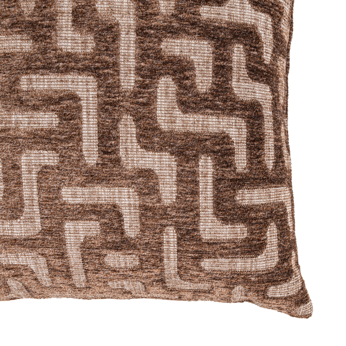 Richmond Interiors Kissen Ivy brown labyrinth