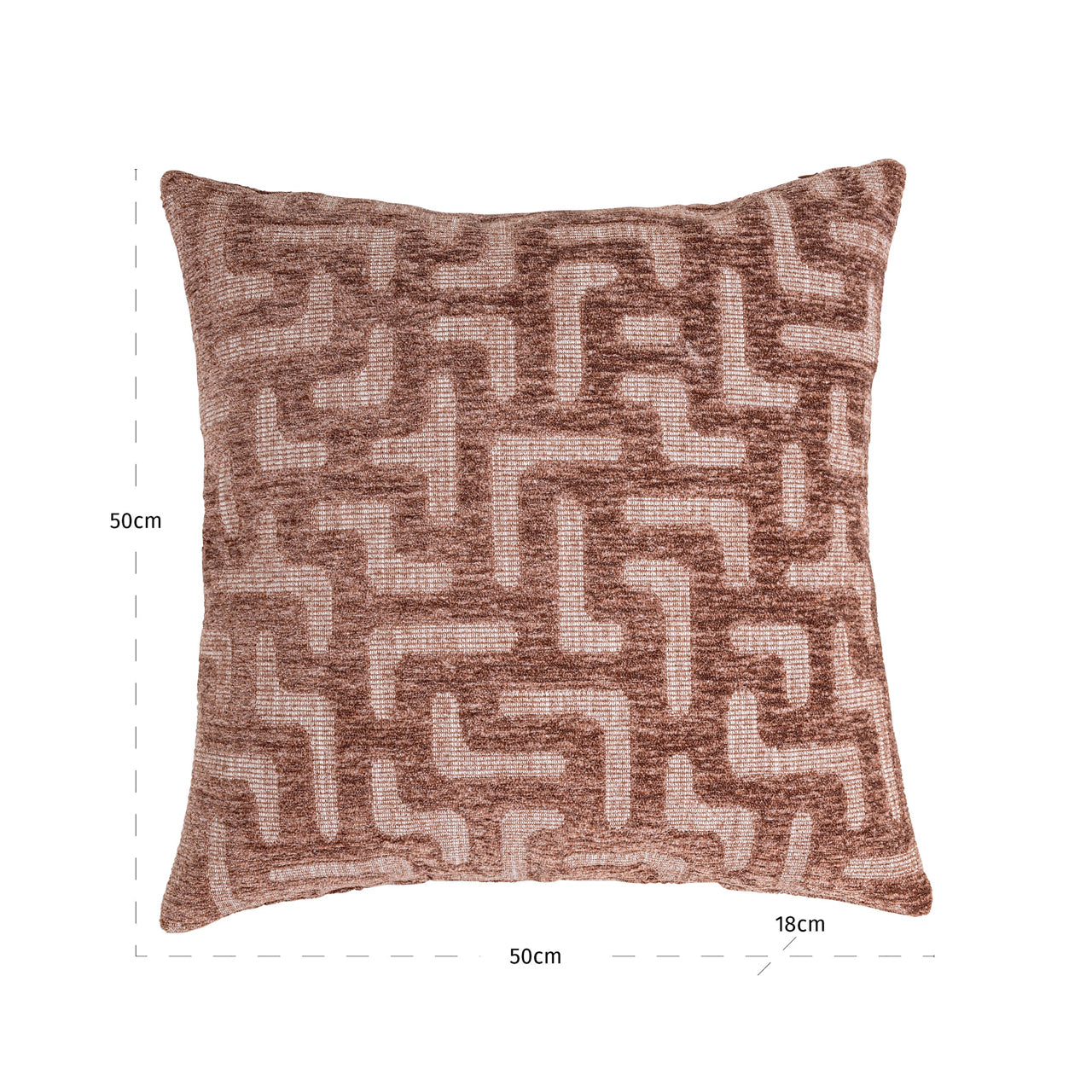 Richmond Interiors Kissen Lexa blush labyrinth Kissen Richmond Interiors