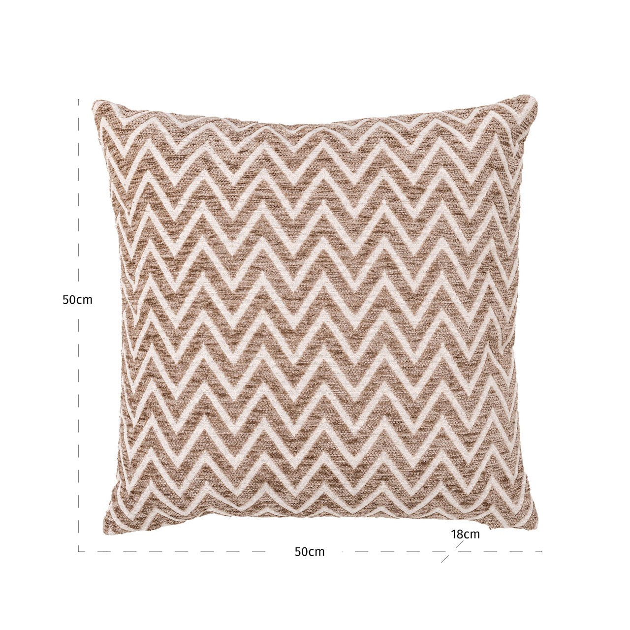 Richmond Interiors Kissen Nino sand chevron