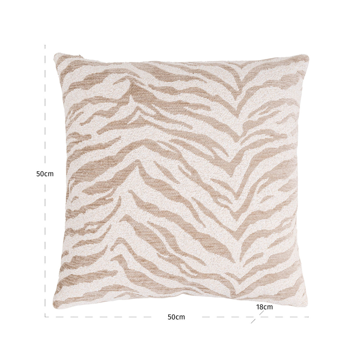 Richmond Interiors Kissen Eliza beige tiger Richmond Interiors