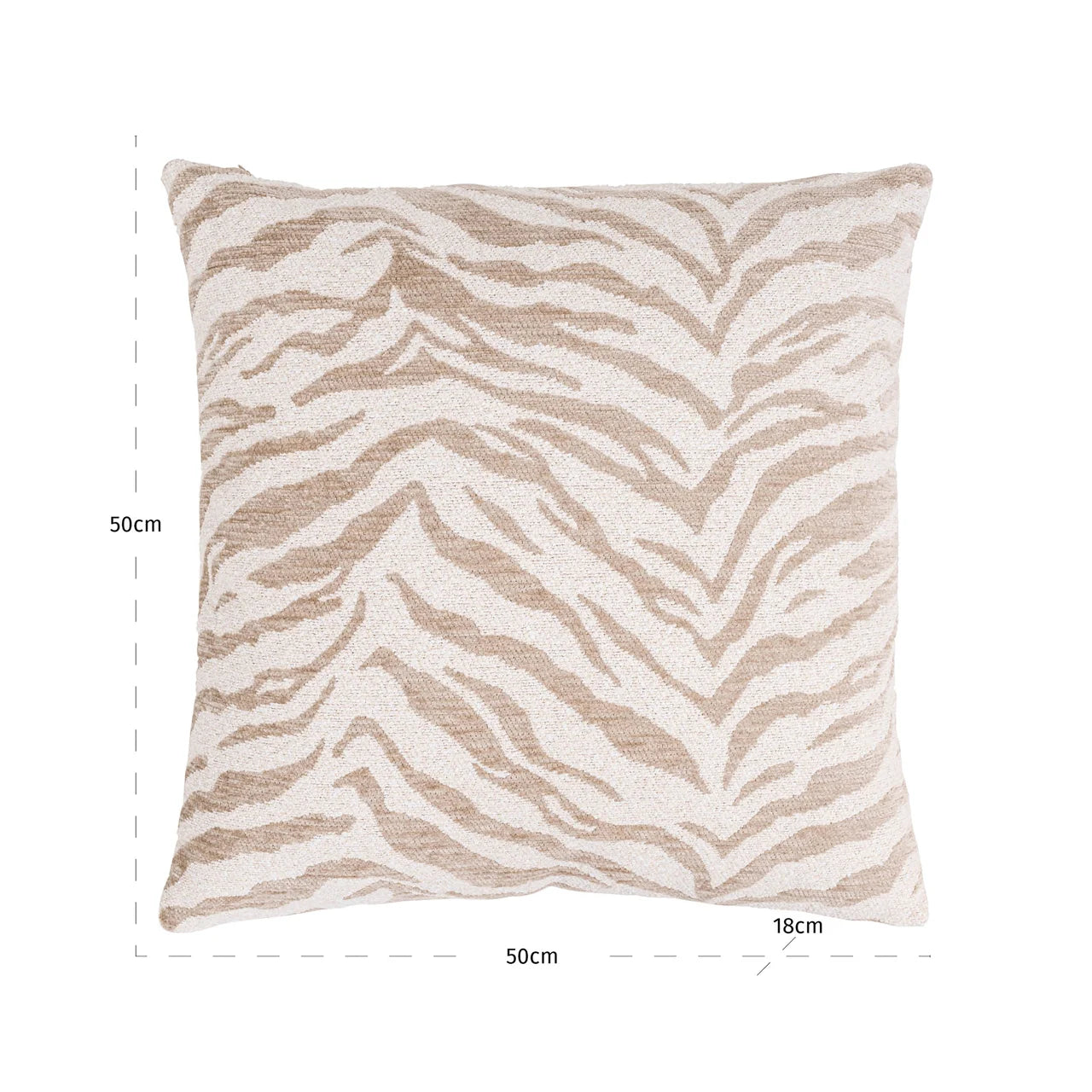 Richmond Interiors Kissen Eliza beige tiger Kissen Richmond Interiors