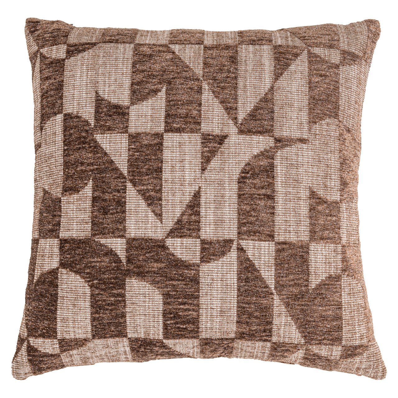 Richmond Interiors Kissen Aria brown geomatric