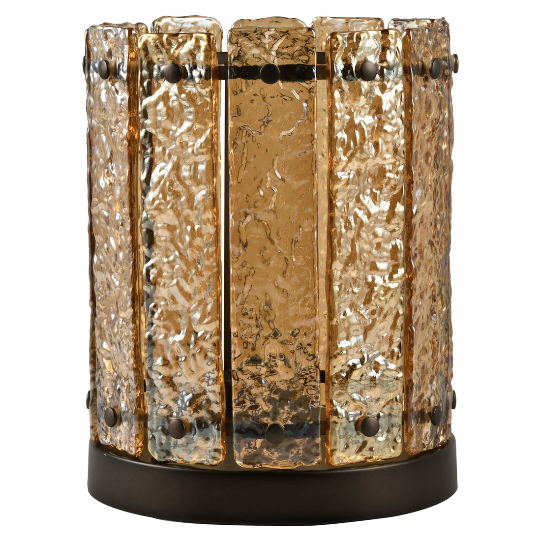 Richmond Interiors Windlicht Aura amber small Windlicht Richmond Interiors