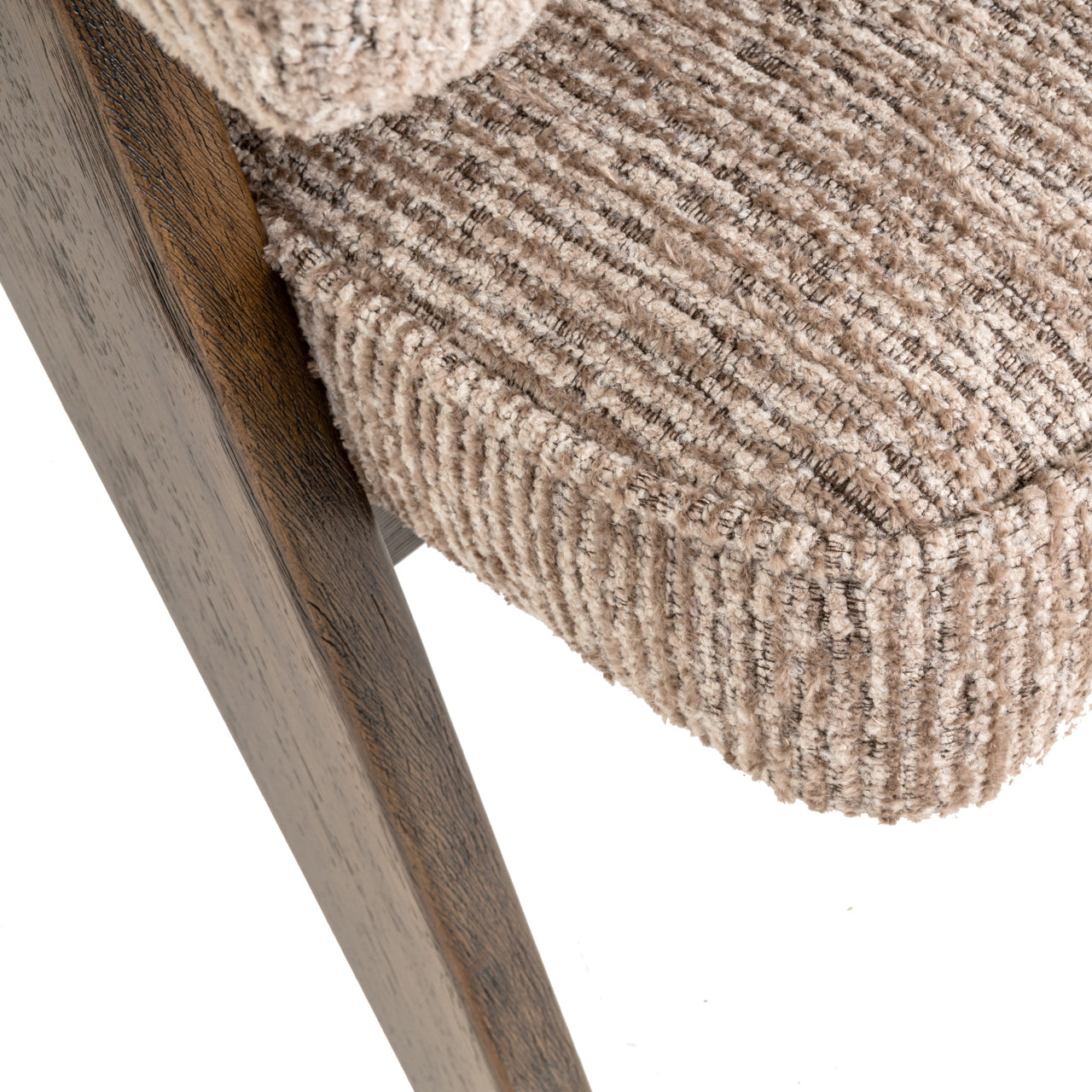 Richmond Interiors Esszimmerstuhl Mori mocca linear fire retardant Esszimmerstuhl Richmond Interiors
