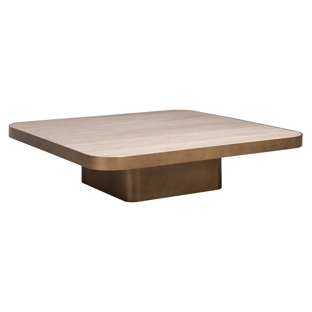 Richmond Interiors Couchtisch Claridge beige 100x100 (cumulus) Richmond Interiors