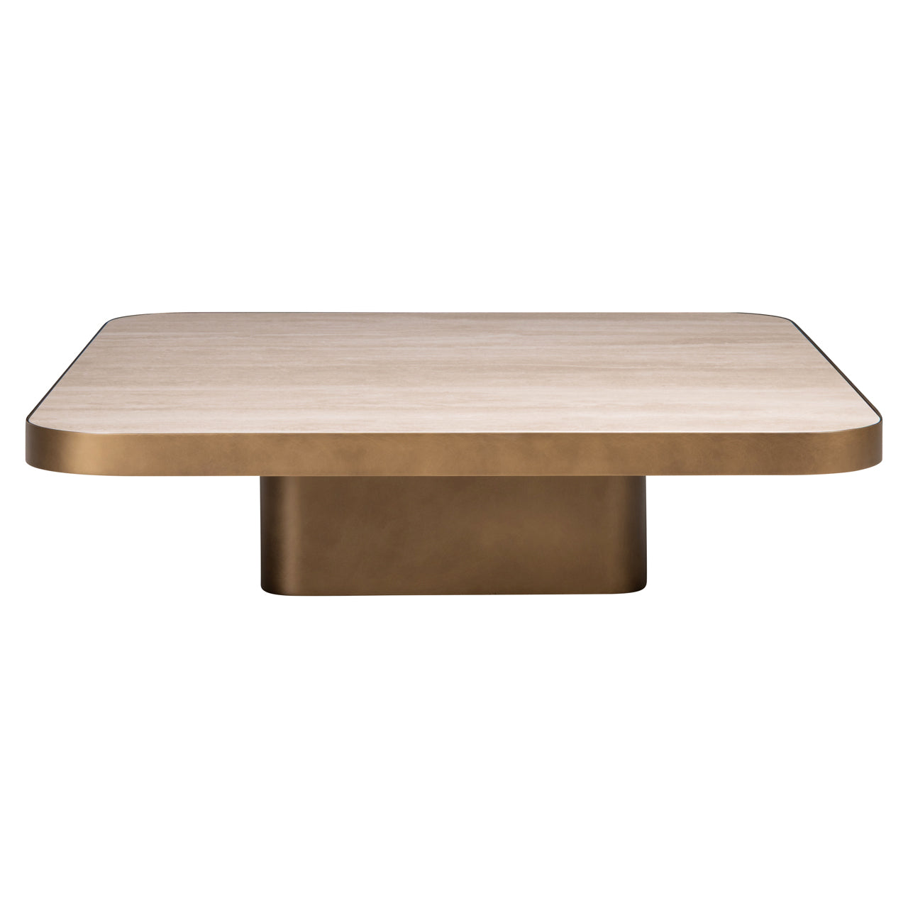 Richmond Interiors Couchtisch Claridge beige 100x100 (cumulus)