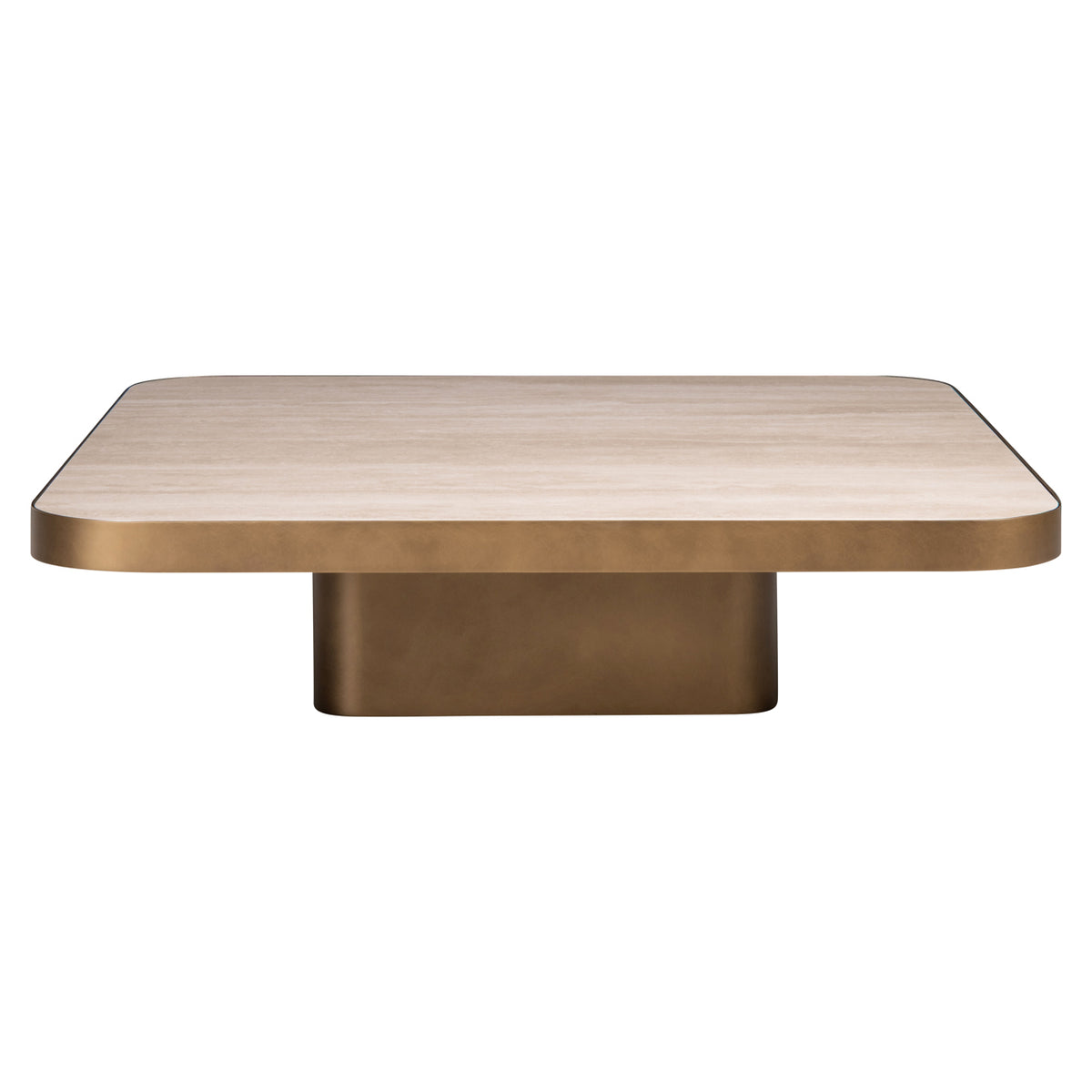 Richmond Interiors Couchtisch Claridge beige 100x100 (cumulus) Richmond Interiors