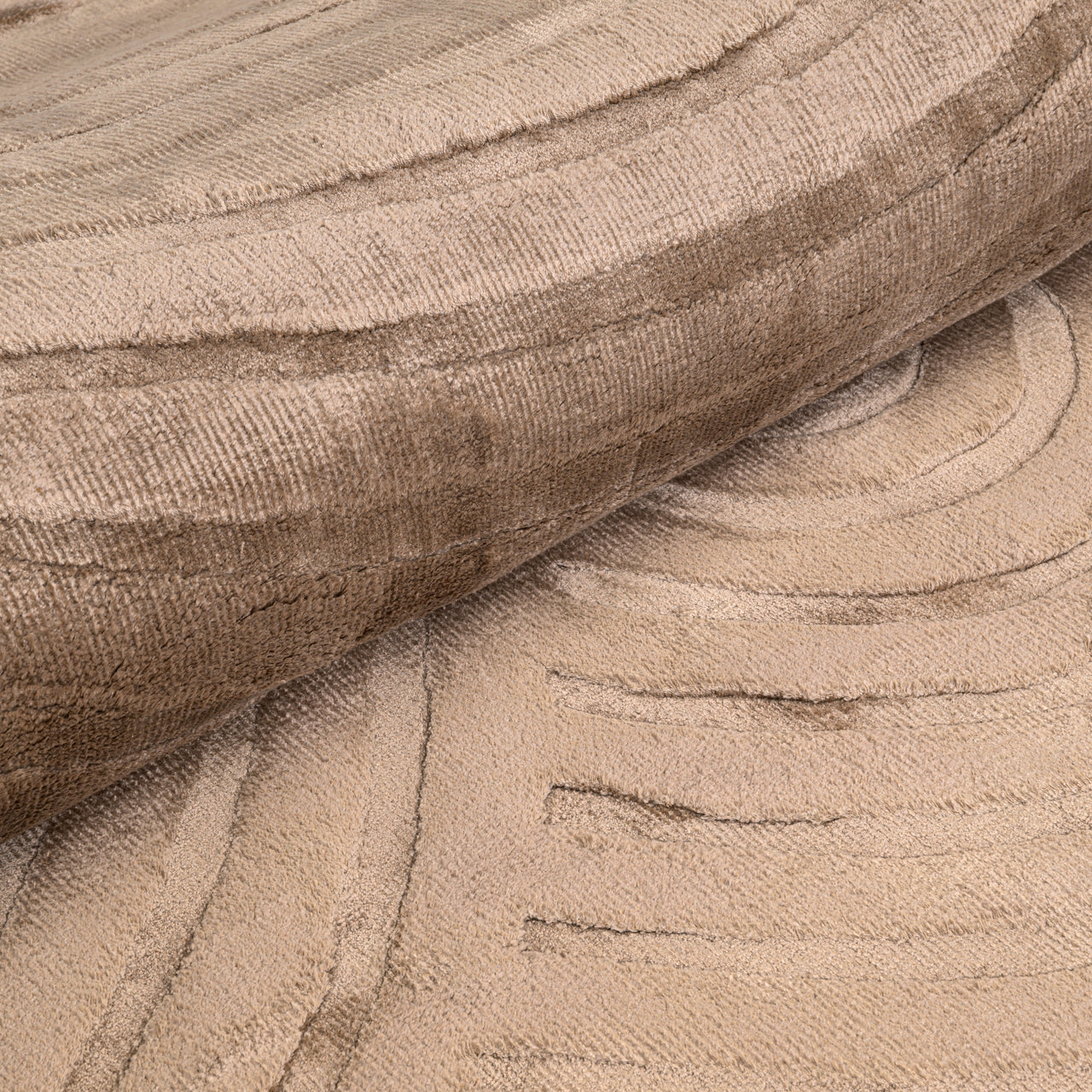 Richmond Interiors Teppich Bayon taupe 200x300 Richmond Interiors