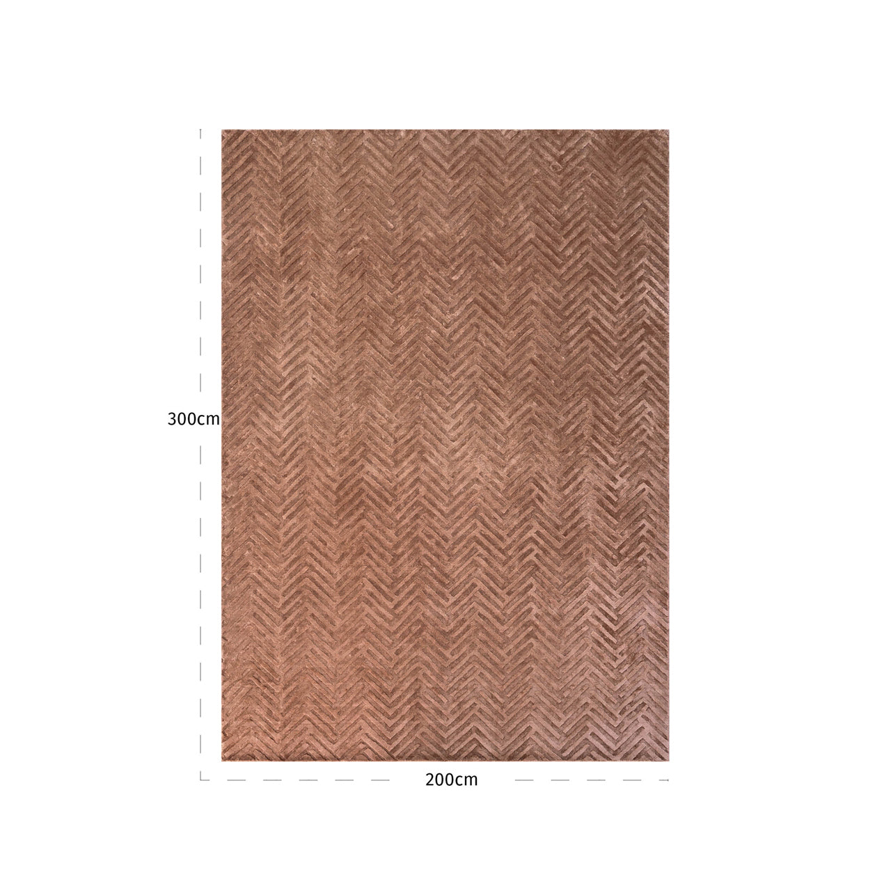 Richmond Interiors Teppich Velay Coffee 200x300